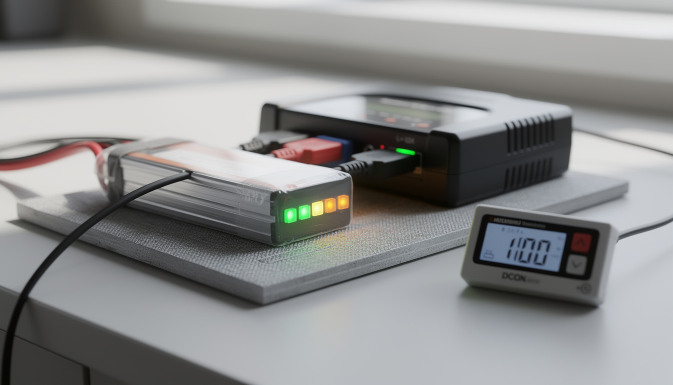 découvrez comment charger votre batterie lipo en toute sécurité grâce à nos conseils pratiques et recommandations pour éviter les risques et prolonger la durée de vie de votre batterie.