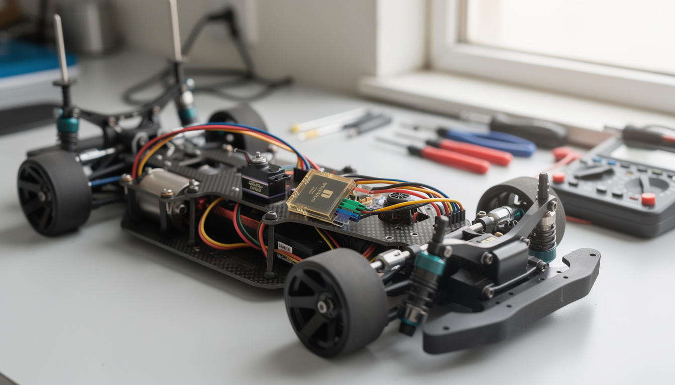 découvrez comment installer et régler facilement un gyroscope sur votre voiture rc drift pour améliorer sa stabilité et ses performances de conduite.