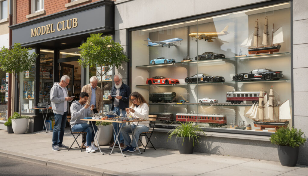 découvrez les magasins et clubs de modélisme près de chez vous avec modélisme autour de moi. trouvez facilement des passionnés et des lieux pour pratiquer votre hobby localement.