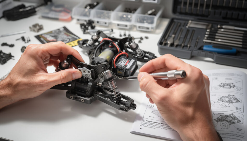 découvrez comment régler efficacement le châssis de votre voiture rc pour maximiser ses performances et améliorer sa stabilité. guide complet d'ajustement pour une conduite optimale.