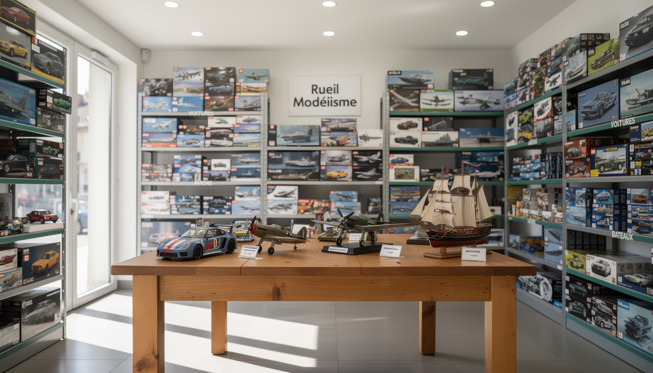découvrez rueil modélisme, votre magasin spécialisé à rueil-malmaison pour tous vos besoins en modélisme : maquettes, trains, voitures télécommandées et accessoires de qualité.