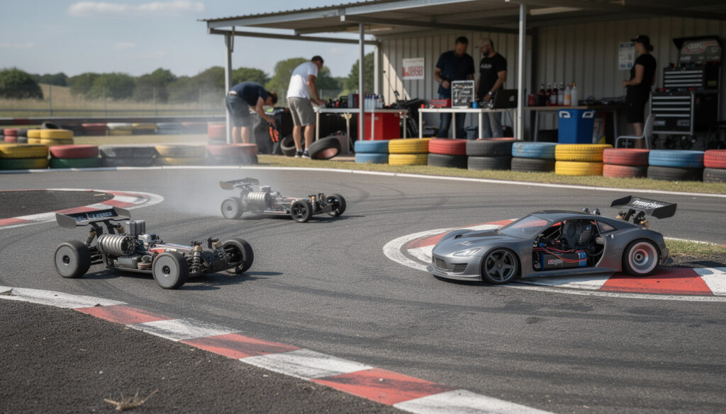 sbr modélisme, expert en piste 1/8 thermique et électrique, propose un large choix de modèles réduits et accessoires pour passionnés de modélisme.