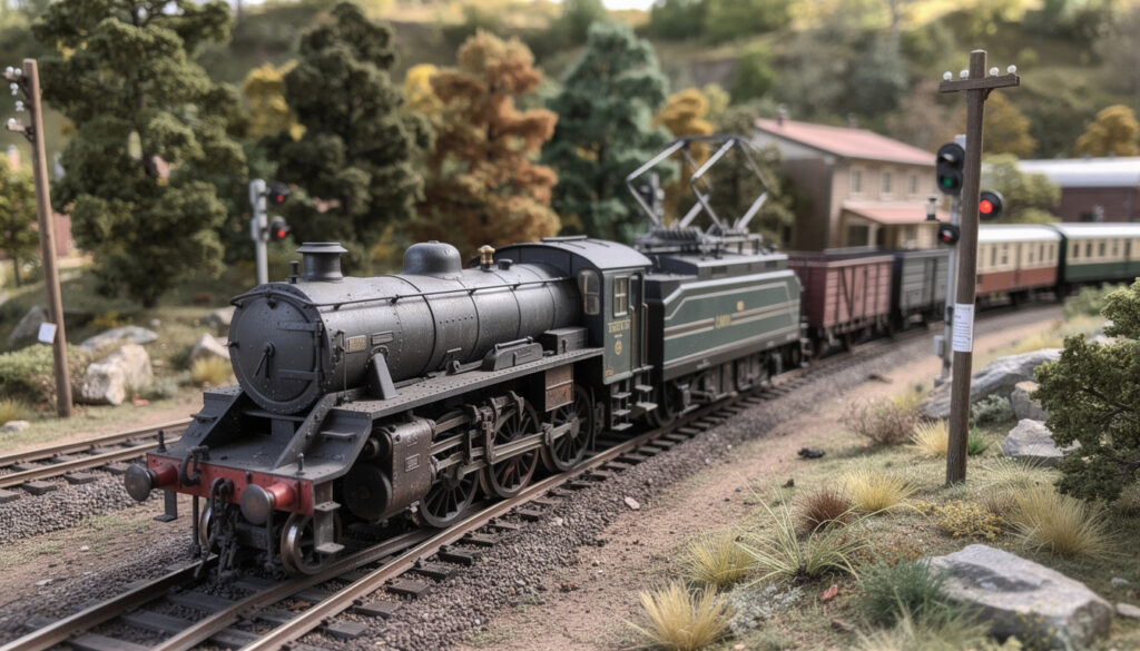 découvrez notre sélection de trains modélisme : locomotives, wagons et décors pour créer un réseau ferroviaire miniature réaliste et captivant.