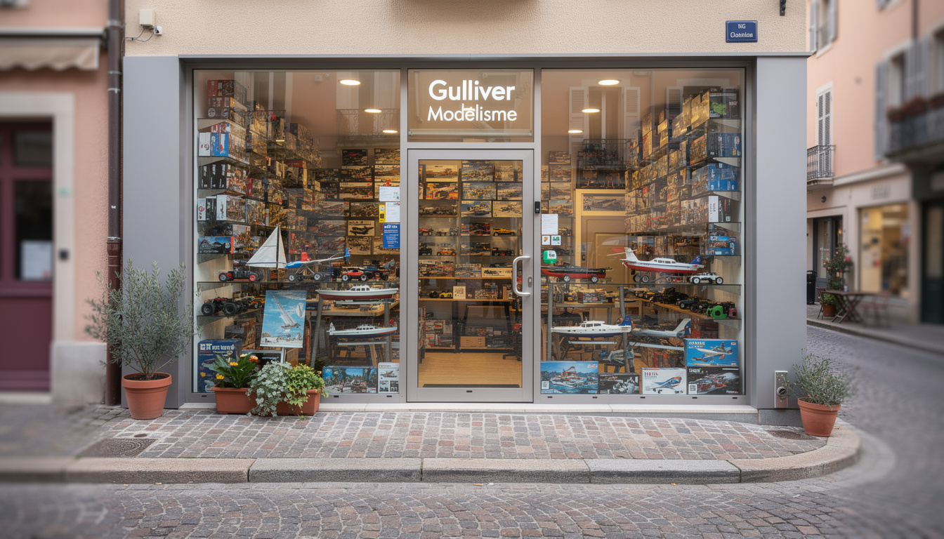 découvrez gulliver modélisme à annecy, votre magasin spécialisé en maquettes et modélisme rc. un large choix de produits pour tous les passionnés, conseils d'experts et nouveautés.