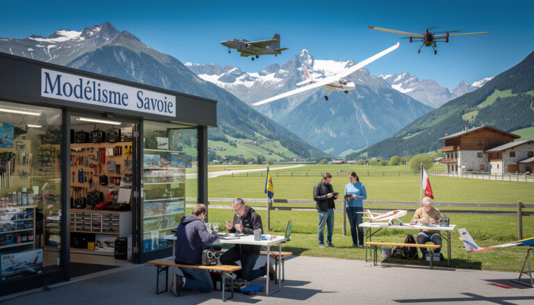 découvrez le modélisme en savoie : trouvez les meilleurs magasins, clubs passionnés et terrains de vol dans les alpes pour vivre votre passion du modélisme aérien.