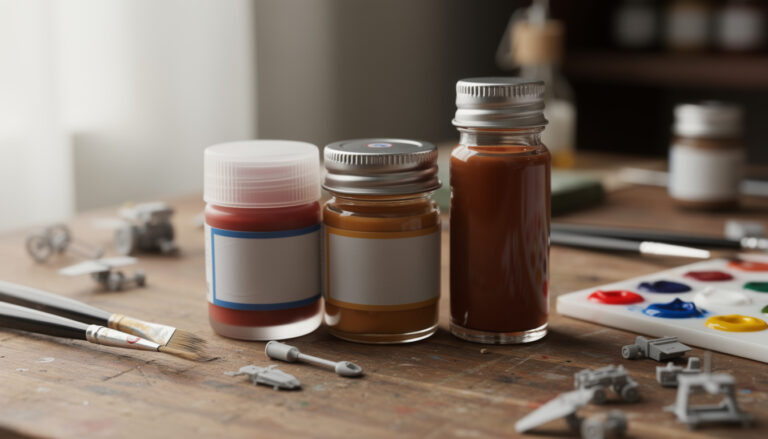 découvrez comment choisir entre peinture acrylique, émail ou laque pour le modélisme et obtenez des conseils pour un rendu parfait sur vos maquettes.