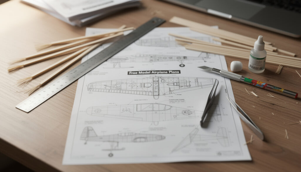 téléchargez gratuitement des plans détaillés d'avions de modélisme en pdf et construisez facilement vos propres modèles réduits.