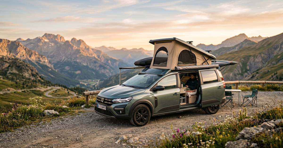 dacia step camper