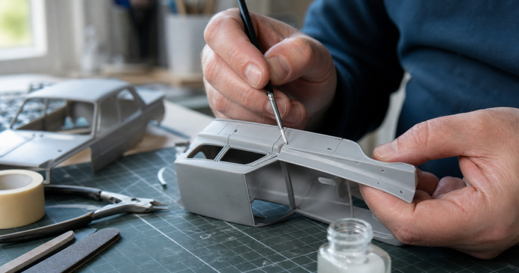 Quelle colle choisir pour une maquette plastique ?