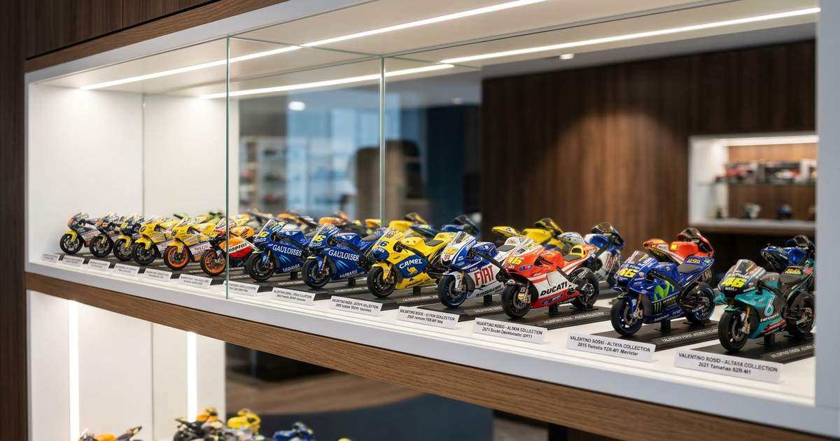 moto valentino rossi altaya combien de numéro