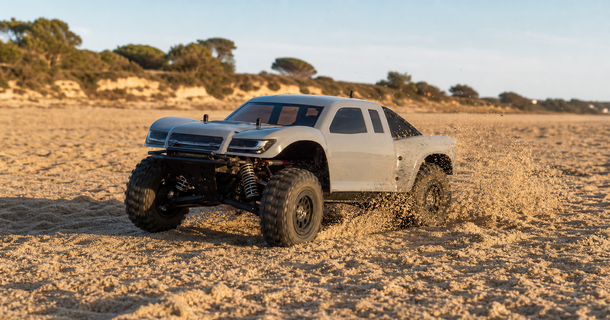 Quelle voiture RC choisir pour rouler dans le sable ?