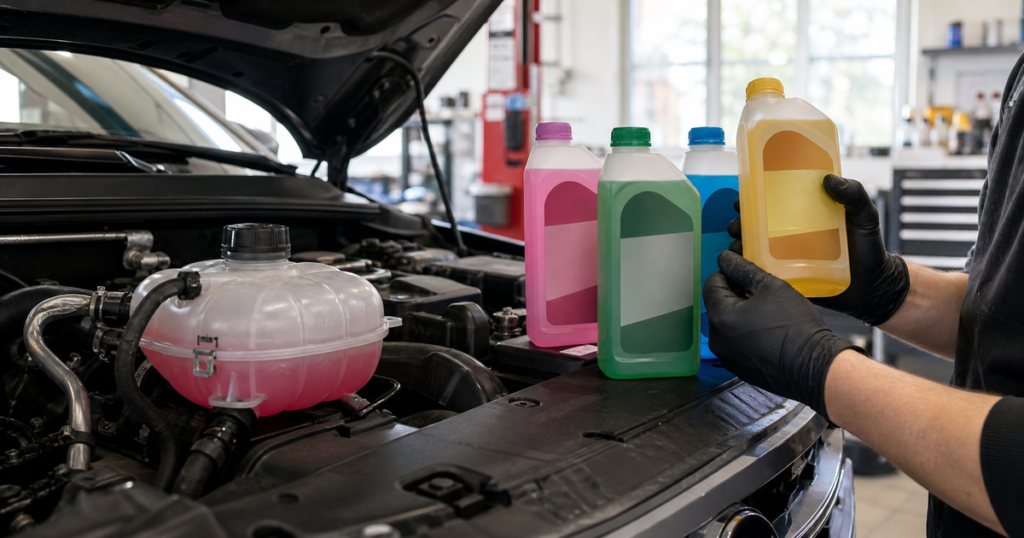 Liquide de refroidissement : peut-on mélanger les couleurs ?
