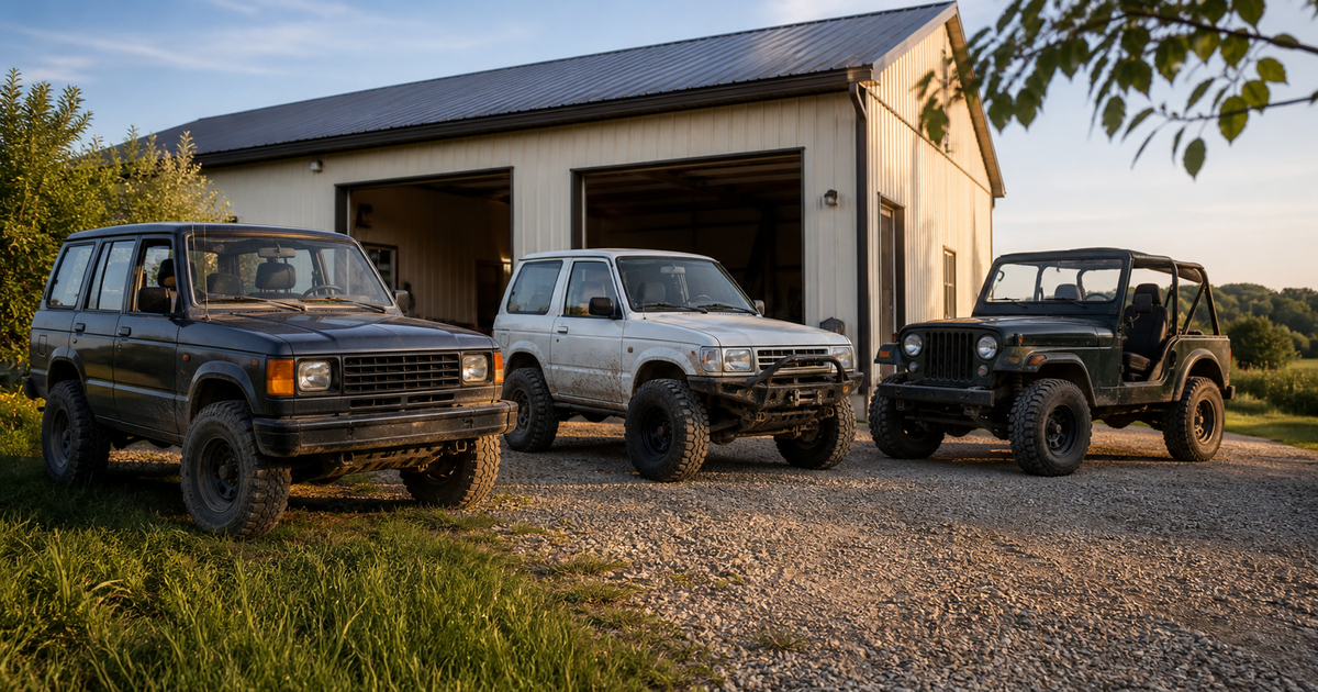 Les 10 meilleurs 4x4 d’occasion selon ton usage