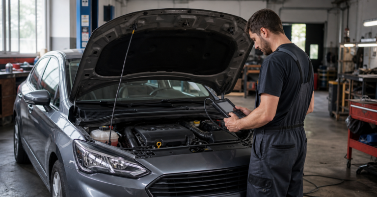 Voiture qui démarre puis cale : causes et bons réflexes