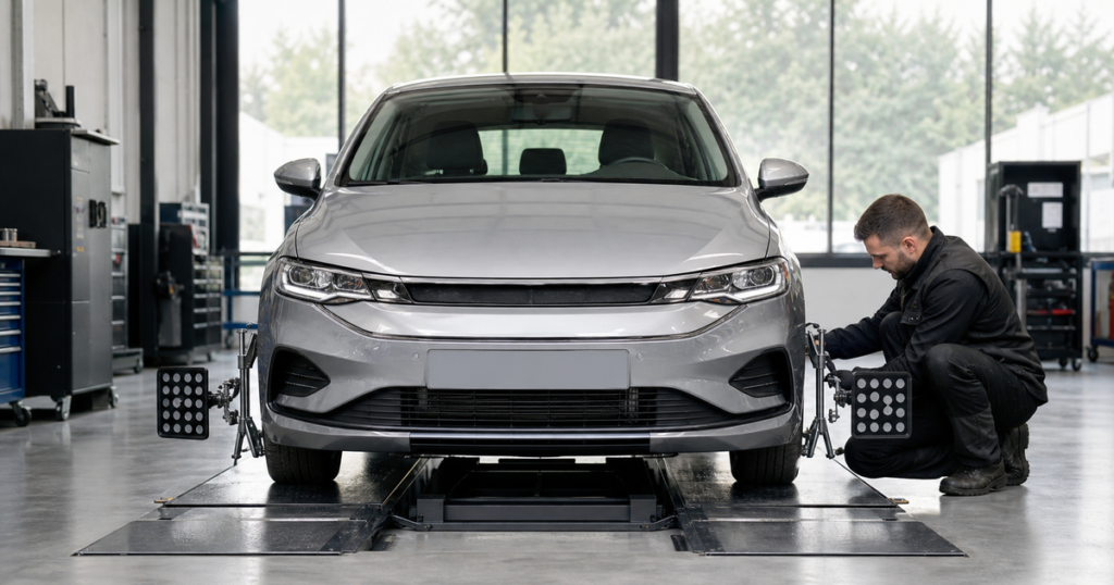 Voiture qui tire à droite : causes et contrôles à faire