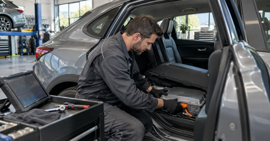 Combien de temps dure une batterie de voiture hybride ?