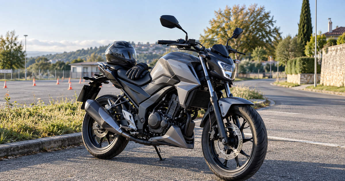 Quelle moto peut-on conduire avec le permis B ?