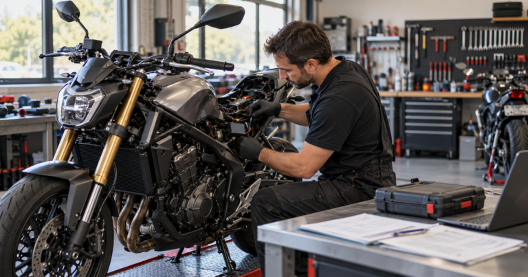 Bridage moto A2 : prix, démarches et vérifications