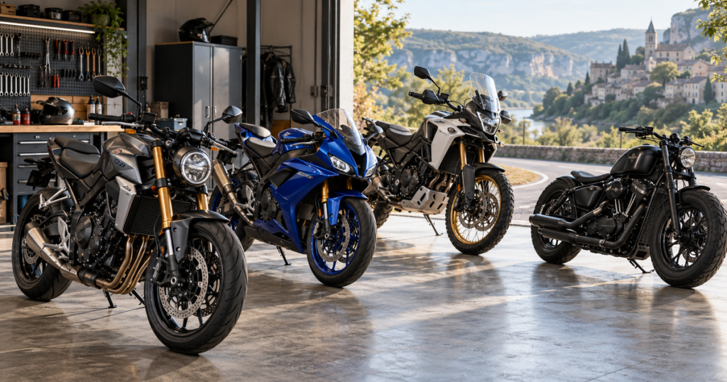 Liste moto A2 : 30 modèles classés par usage